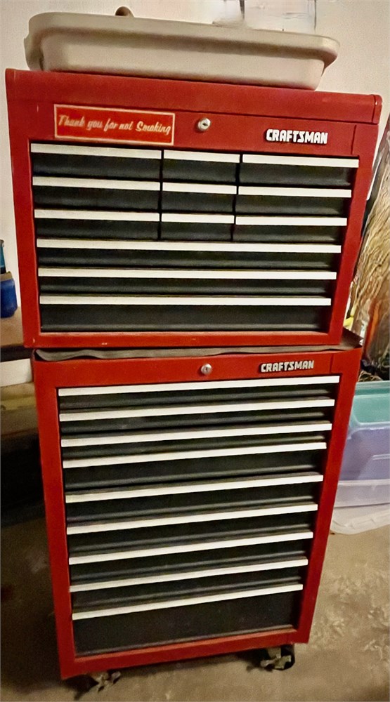 Rust Belt Revival Online Auctions - Craftsman Metal Rolling Tool Box ...