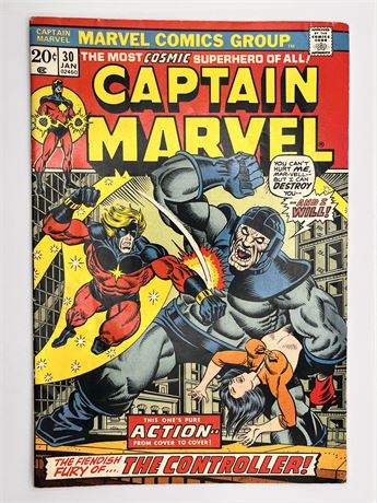 Captain Marvel #30 Comic Book