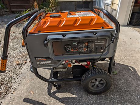 Rust Belt Revival Online Auctions - Generac XT8000E Generator