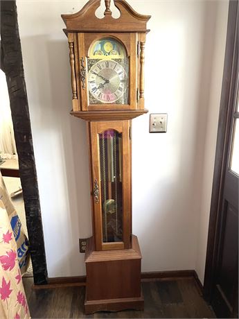 Emperor Clock Company Grandmother Clock