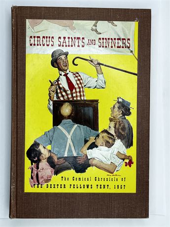 1957 Circus Saints and Sinners Chalmers Pancoast Dali Art  Dexter Fellows Tent
