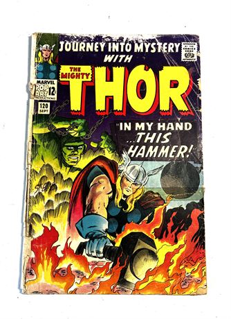 Marvel Comics THE MIGHTY THOR #120 Vol. 1 Sept. 1965 Comic