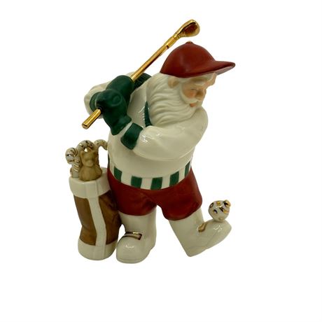 Santa's Pastimes Golfer, by Lenox