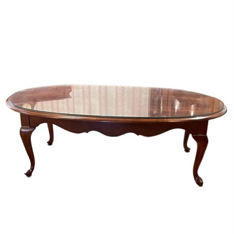 Queen Anne Style Cocktail Table