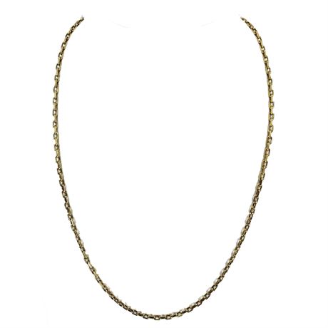18k Yellow Gold Balestra Chain Necklace