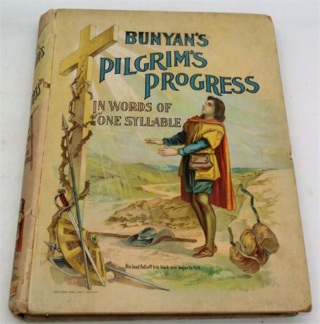 Pilgrims Progress book 1895