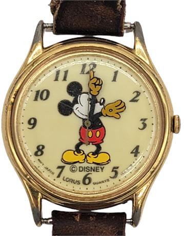 Lorus Disney Mickey Mouse Watch *Works*