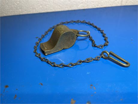 Solid Brass US ARMY Regulation Whistle