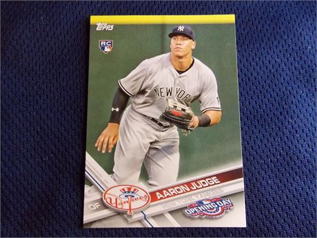 Aaron Judge rookie card 2017 Topps Opening Day #147