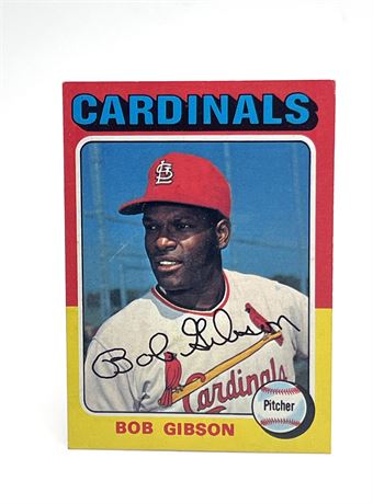 Bob Gibson Cardinals Topps #150 Baseball Card