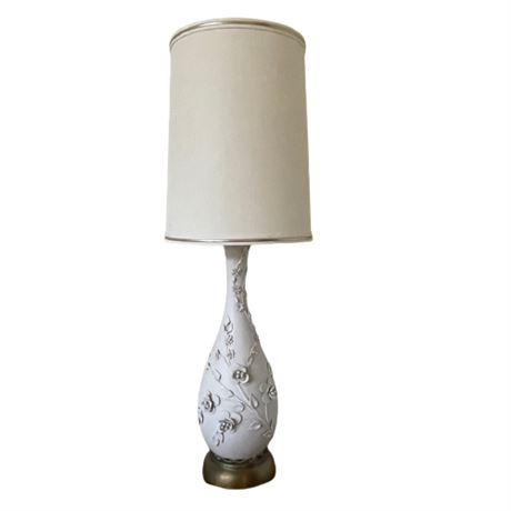 Vintage Blanc De Chin Occasional Table Lamp