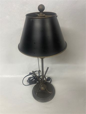 Metal Golf Theme Lamp