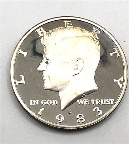 1983 S Gold Kennedy Half Dollar