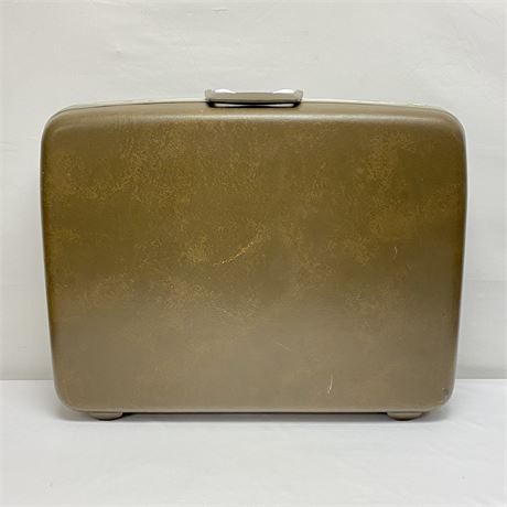 Vintage Samsonite Hard Sided Suitcase - "Men's 2 or 3 Suiter"