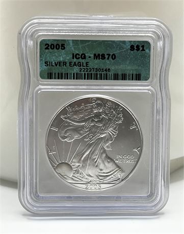 2005 Silver Eagle ICG-MS70