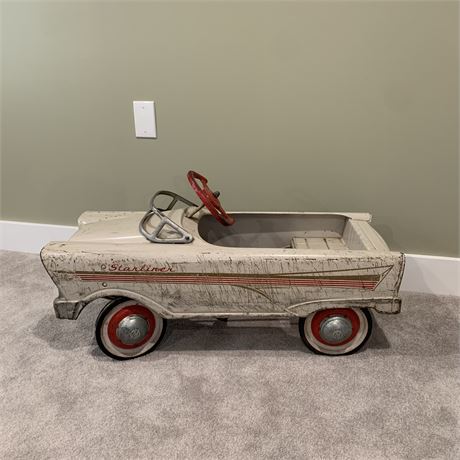 Vintage 1960's Murray Metal Pedal Car - Starliner