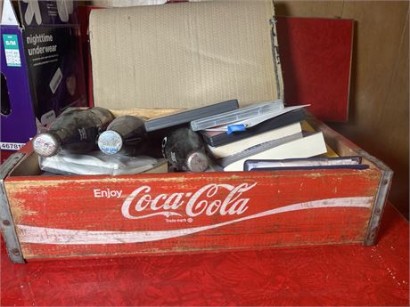 Vintage Coke Crate + Miscellaneous Cleanout