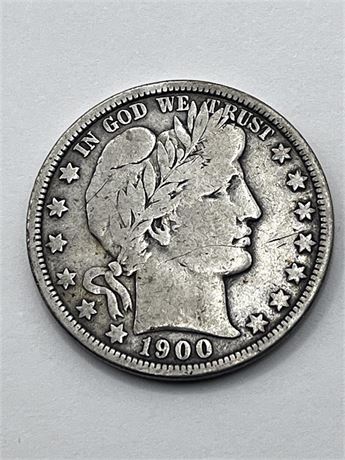 1900-O Barber Half Dollar Coin