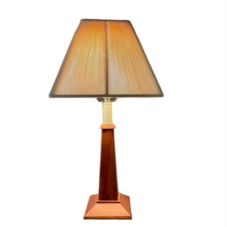 Mission Style Occasional Table Lamp