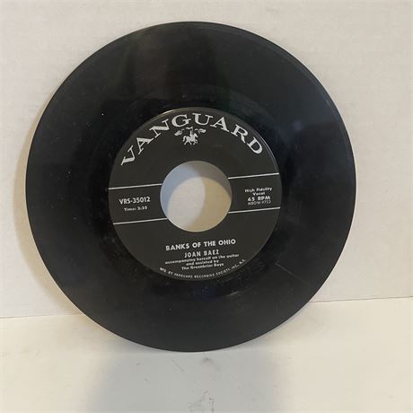 Banks of the Ohio Joan Baez VRS-35012 7” Vinyl