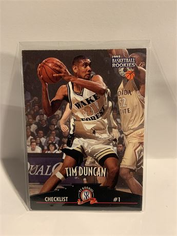 Tim Duncan Rookie 🔥