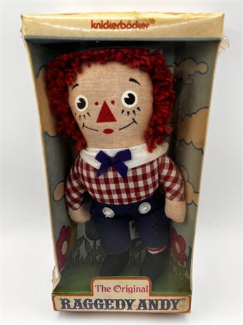 NOS Vintage Raggedy Ann and Andy Doll Knickerbocker Style #0018