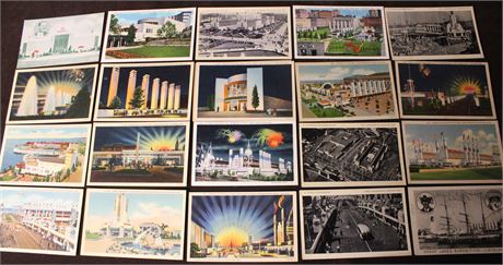 Vintage World's Fair Postcards,1939
