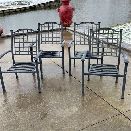 Hampton Bay Outdoor Aluminum Chairs