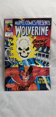 Marvel Comics Presents #70 Wolverine and Ghost Rider Bad to the Bone
