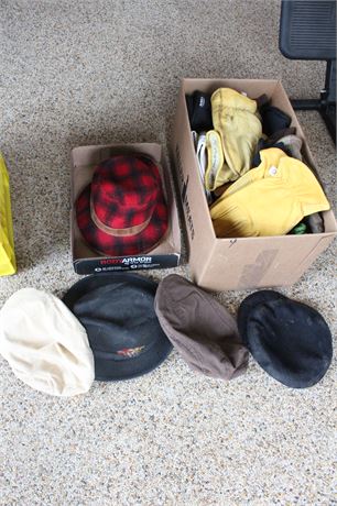 Assorted Hats and Gloves