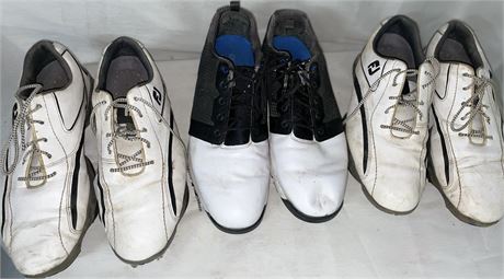 Lot of Golf Shoes
