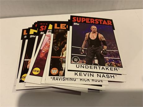 (20) Card WWF Topps Lot 🔥