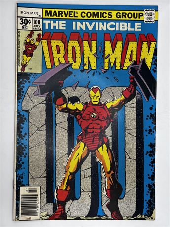 The Invincible Iron Man #100 Comic Book