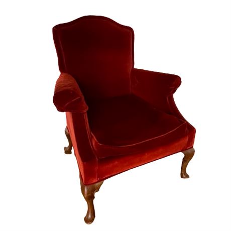 Queen Anne Style Arm Chair