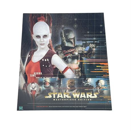 2000 Hasbro Star Wars Masterpiece Limited Edition Aurra Sing 12" Figure Doll