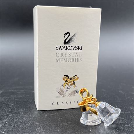 Swarovski Crystal Memories Bells with Box