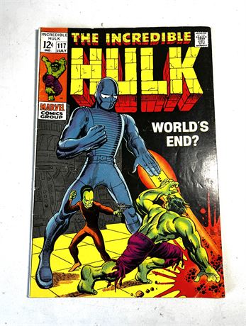 Marvel Comics HULK #117 Vol.1 July 1969 Comic