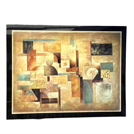 Decorator Large Contemporary Lacquer Wall Hanging