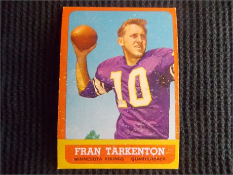 1963 Topps #98 Fran Tarkenton
