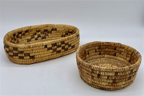 2 Papago Style Baskets