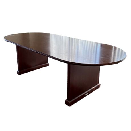 Classic Oval Double Pedestal Conference Table
