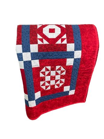 Handmade Quilted Throw