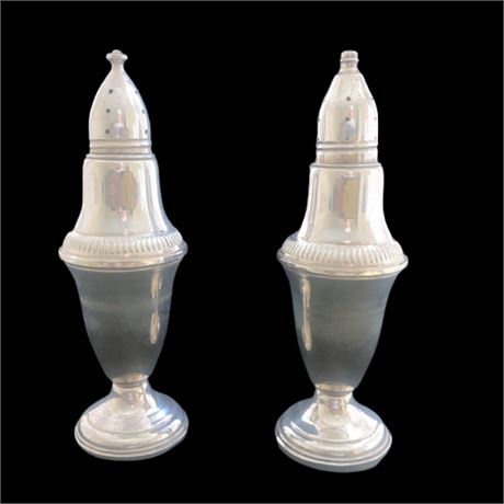 Lord Silver, Salt and Pepper Shakers, Sterling