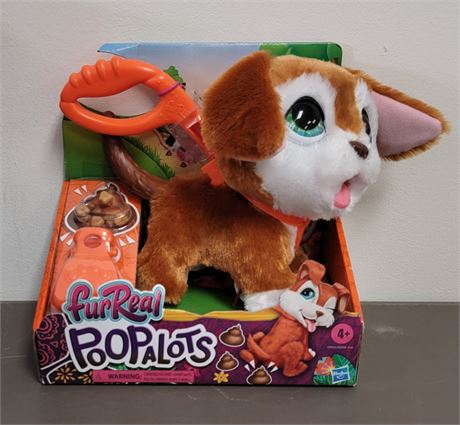 New in pkg Fur Real "Poopalots" stuffed dog