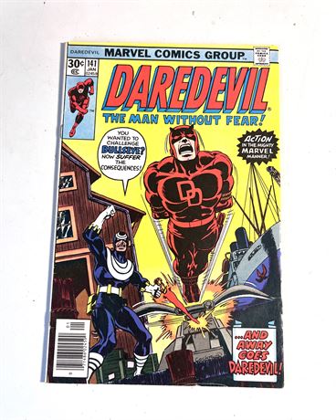 Marvel Comics Daredevil #141 Dec. 1976 Comic