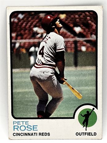 1977 Topps #450 Pete Rose Cincinnati Reds Baseball Card NM