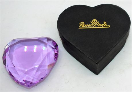 Rosenthal Heart paperweight