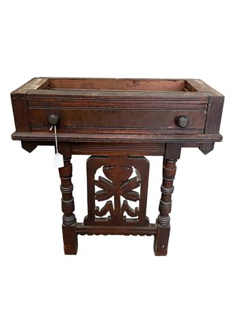 Wooden Carved Side Table