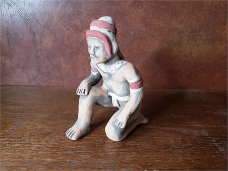 Mexican Clay Figure