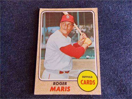 1968 Topps #330 Roger Maris